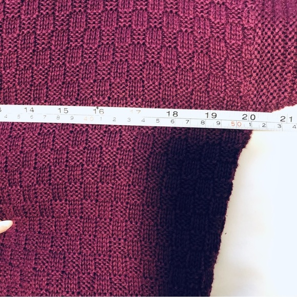 Vince Camuto Medium Purple Long Sleeve Tunic Pull Over Sweater - Picture 8 of 9